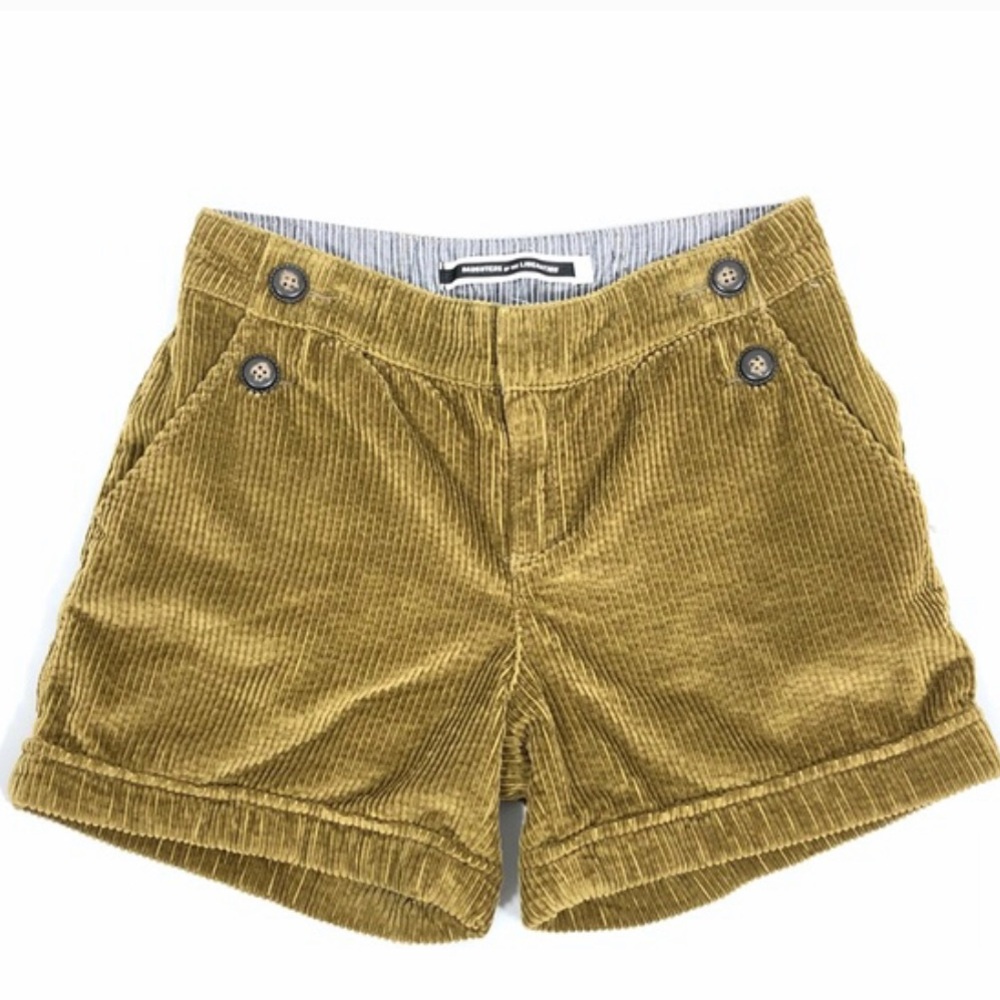 Anthropologie Wide Wale Corduroy Shorts size 14